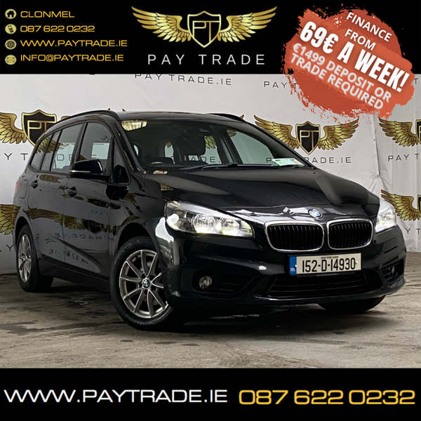 2015 BMW 216 GRAN TOURER 7 SEATER FINANCE WARRANTY