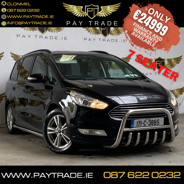 2017 FORD GALAXY 7 SEATER 2.0 TD FINANCE WARRANTY