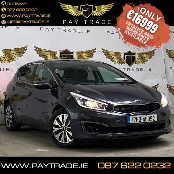 2017 KIA CEED LOW KMS WARRANTY FINANCE