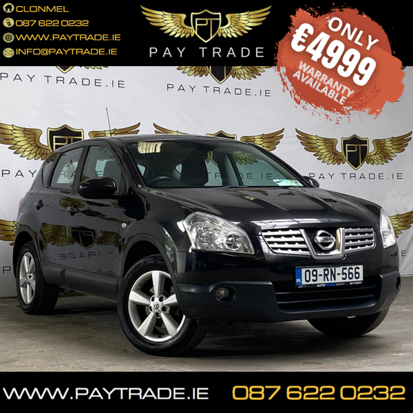 2009 NISSAN QASHQAI FRESH NCT+ SERVICE AND MORE