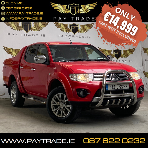 2014 MITSUBISHI L200 WARRIOR 4WD FINANCE WARRANTY