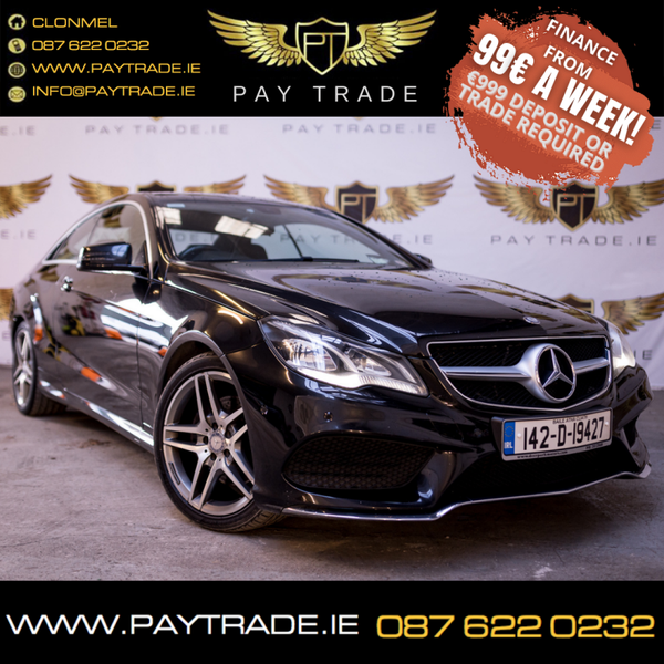 2014 MERCEDES-BENZ E-CLASS COUPE AUTOMATIC FINANCE