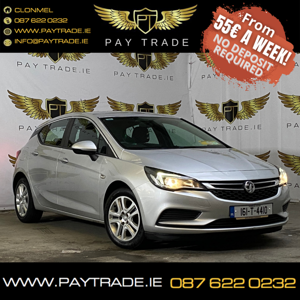 2016 VAUXHALL ASTRA 1.6 CDTI ECOFLEX DESIGN FINANCE