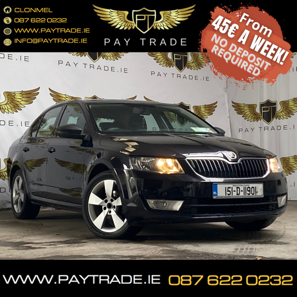 2015 SKODA OCTAVIA ACTIVE 1.6 TDI FINANCE WARRANTY