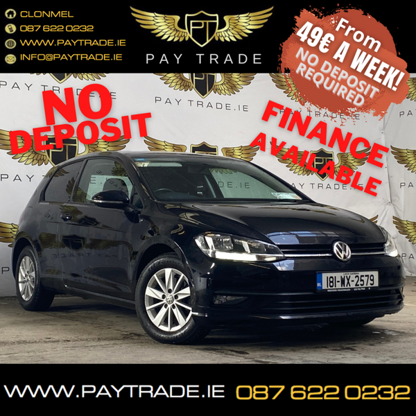 2018 VOLKSWAGEN GOLF VAN 1.6 T LINE FINANCE WARRANTY