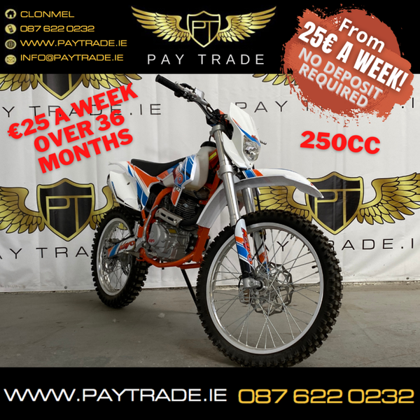 BRAND NEW KAYO 250CC FINANCE WARRANTY AVAILABLE