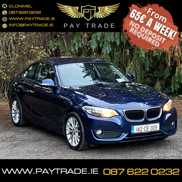 2014 BMW 218 PERF COND FINANCE WARRANTY