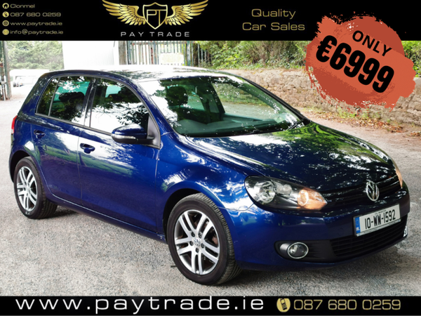 2010 VOLKWAGEN GOLF TRENDLINE 1.6 LOW KMS LIKE NEW