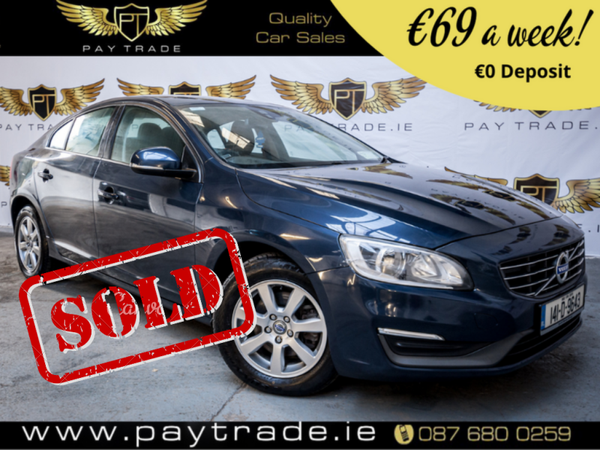 Volvo S60 1.6 D2 LOW MILEAGE FINANCE NO DEPOSIT