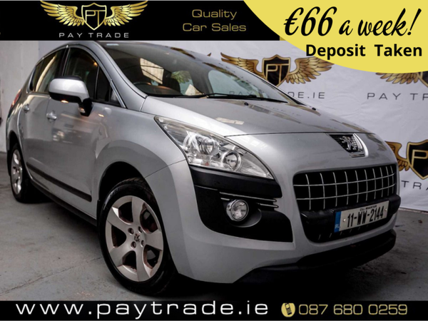 2011 Peugeot 3008 SUV FINANCE AND WARRANTY EXCELLENT, TOP DEAL
