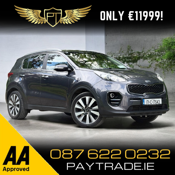 2017 KIA SPORTAGE 3 ISG 114BHP