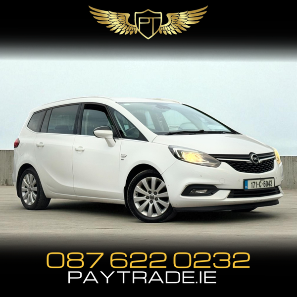 2017 OPEL ZAFIRA 7 SEATER