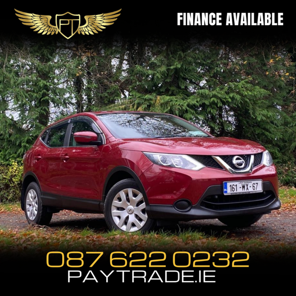 2016 NISSAN QASHQAI 1.5 DSL XE FINANCE WARRANTY