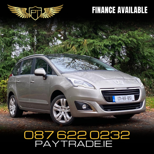 2017 PEUGEOT 5008 7 SEATER 1.6 BLUE HDI