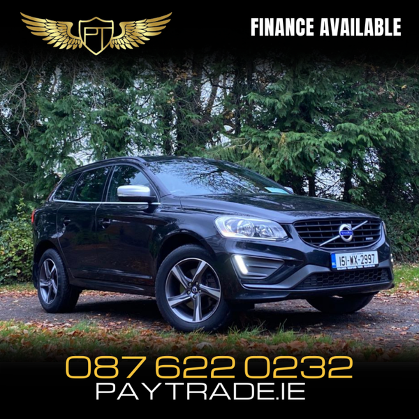 2015 VOLVO XC60 2.0 R-DESIGN 181BHP FINANCE