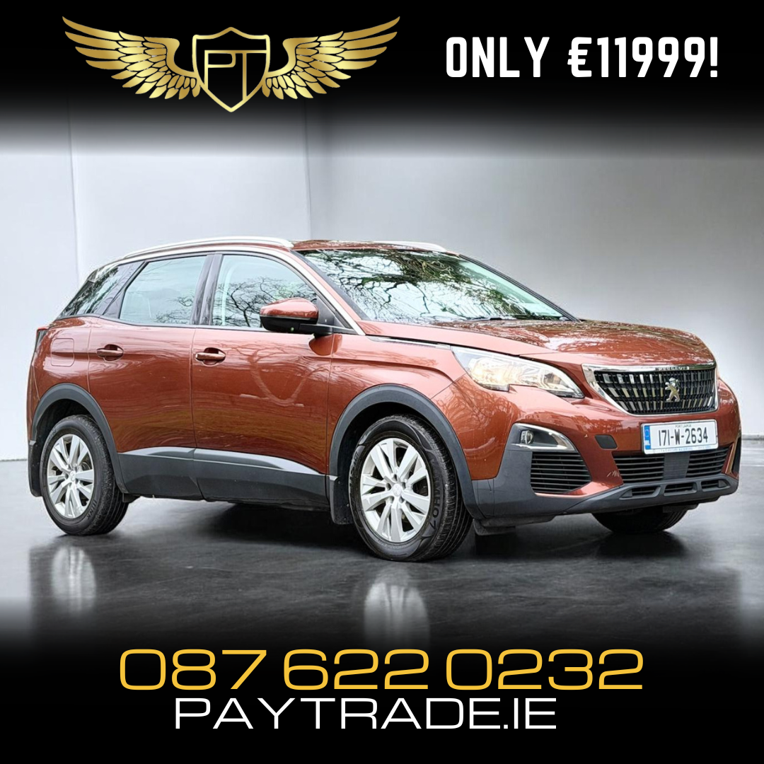 2017 PEUGEOT 3008 ACTIVE 1.6 DIESEL BLUE HDI