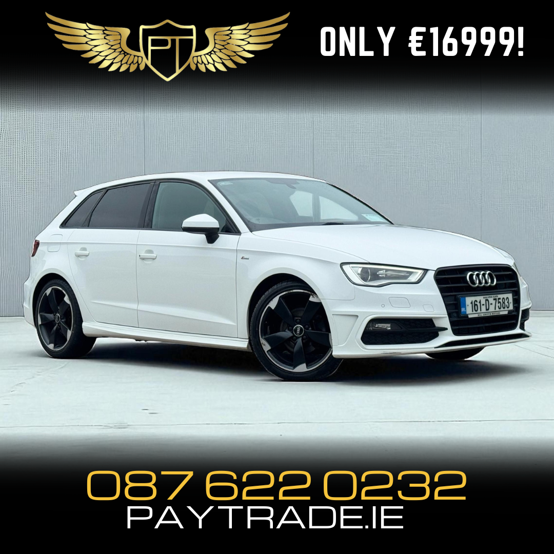 2016 AUDI 3 SLINE 1.6 S-TRONIC AUTOMATIC