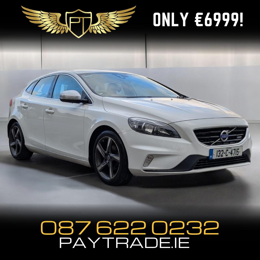 2013 VOLVO V40 1.6 DIESEL R-DESIGN 115BHP