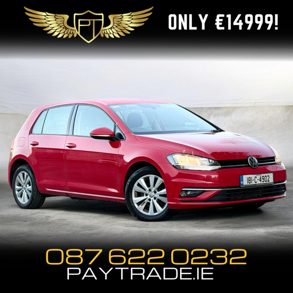 2018 VW GOLF COMFORTLINE 1.6 TDI
