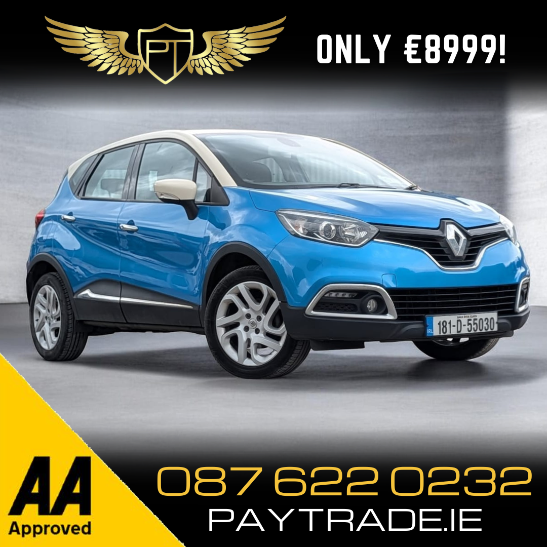 2018 RENAULT CAPTUR 1.5 DCI 90BHP