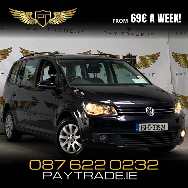 2015 VOLKSWAGEN TOURAN 7 SEATER  WARRANTY FINANCE