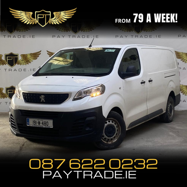 2019 PEUGEOT EXPERT LONG 2.0 HDI NO DEPOSIT
