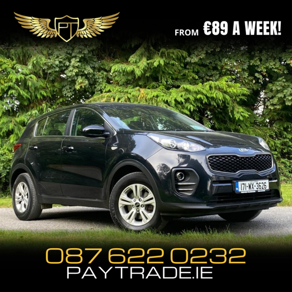 2017 KIA SPORTAGE NO DEPOSIT FINANCE WARRANTY