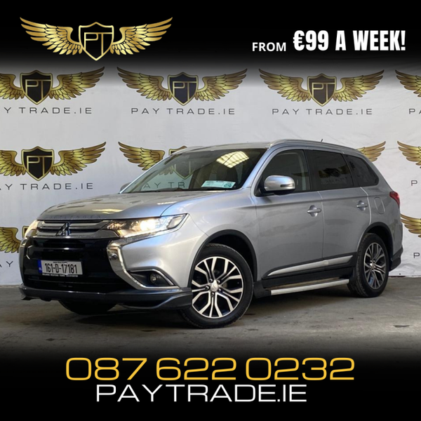 2016 MITSUBISHI OUTLANDER 4WD AUTOMATIC 2.3D