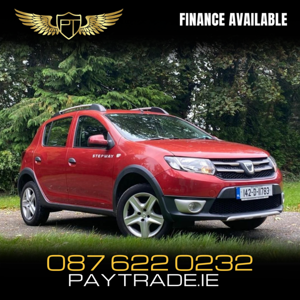 2014 DACIA SANDERO STEPWAY SIGNATURE 1.5 DCI NO DEPOSIT