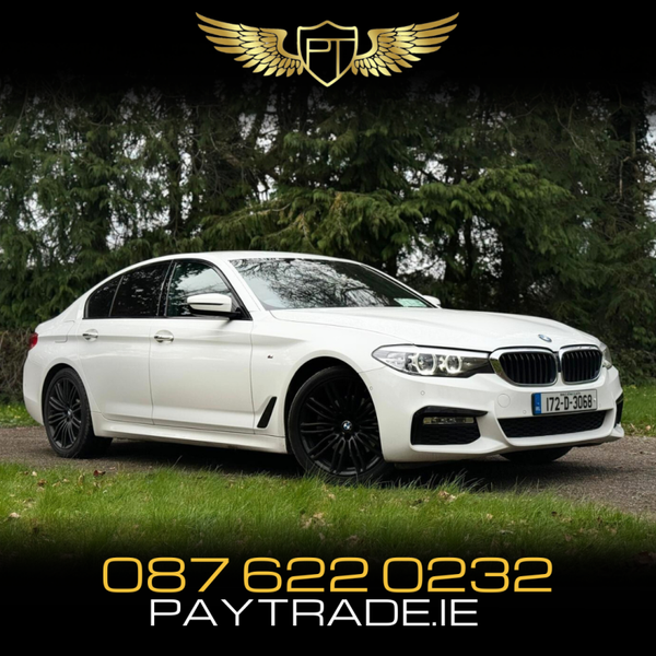 2017 BMW 520 M SPORT AUTOMATIC FINANCE WARRANTY