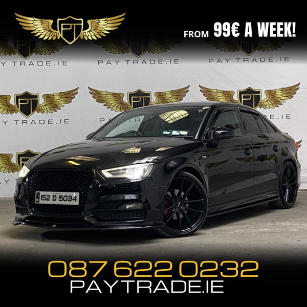 2015 AUDI A3 1.6 TDI 110 S LINE FINANCE WARRANTY