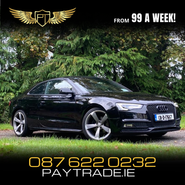 2013 AUDI A5 SLINE FINANCE WARRANTY