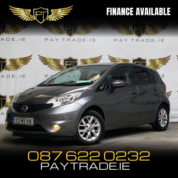 2015 NISSAN NOTE 1.5 FINANCE WARRANTY