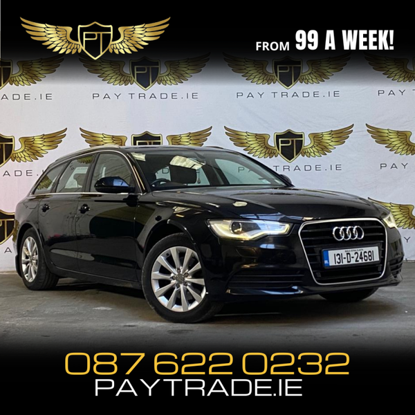 2013 AUDI A6 AVANT LOW KMS AUTOMATIC BLACK LIKE NEW
