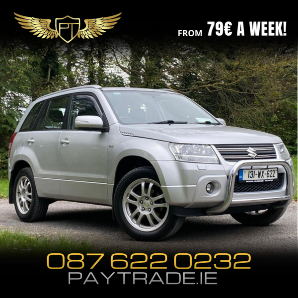 2013 SUZUKI GRAND VITARA FINANCE WARRANTY