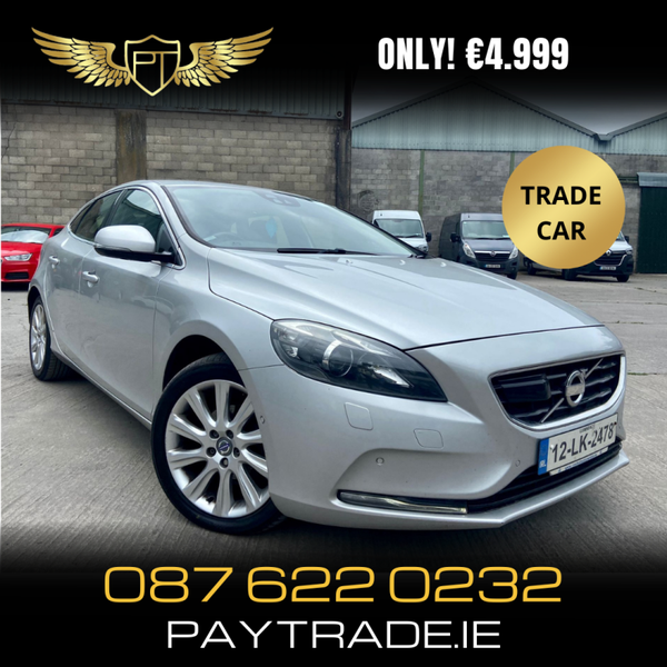 VOLVO V40 SE LUX ONLY€4.999 TRADE CAR