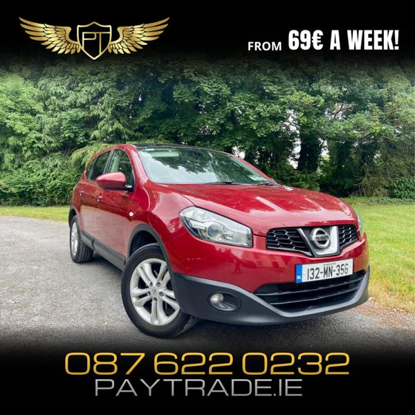 2013 NISSAN QASHQAI 7SEATER! FINANCE FROM €69WEEK!