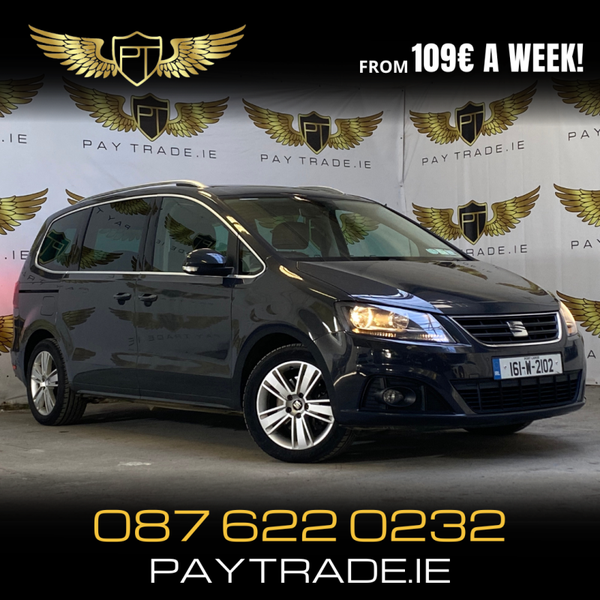 DEPOSIT TAKEN 2016 SEAT ALHAMBRA 7 SEATS 12 MX WARRANTY