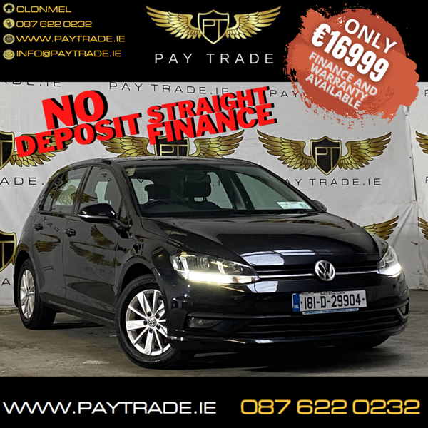 2018 VOLKSWAGEN GOLF TRENDLINE FINANCE WARRANTY