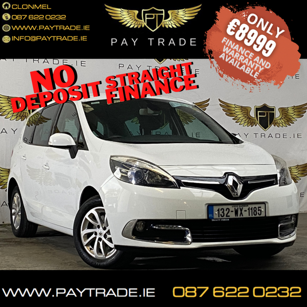 2013 RENAULT GRAND SCENIC FINANCE WARRANTY