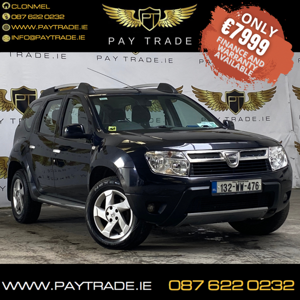 2013 DACIA DUSTER SIGNATURE 1.5 DCI 4WD FINANCE