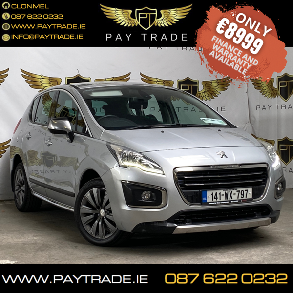 2014 PEUGEOT 3008 ACTIVE 1.6 HDI WARRANTY FINANCE