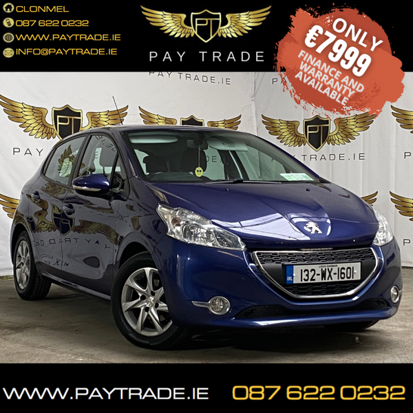 2013 PEUGEOT 208 1.4 HDI LIKE NEW FINANCE WARRANTY