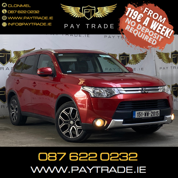 2015 MITSUBISHI OUTLANDER AUTOMATIC AWD FINANCE