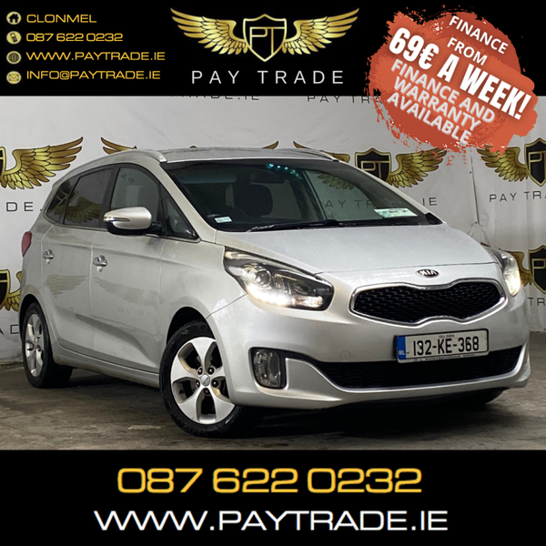 2013 KIA CARENS 7 SEATER FINANCE WARRANTY