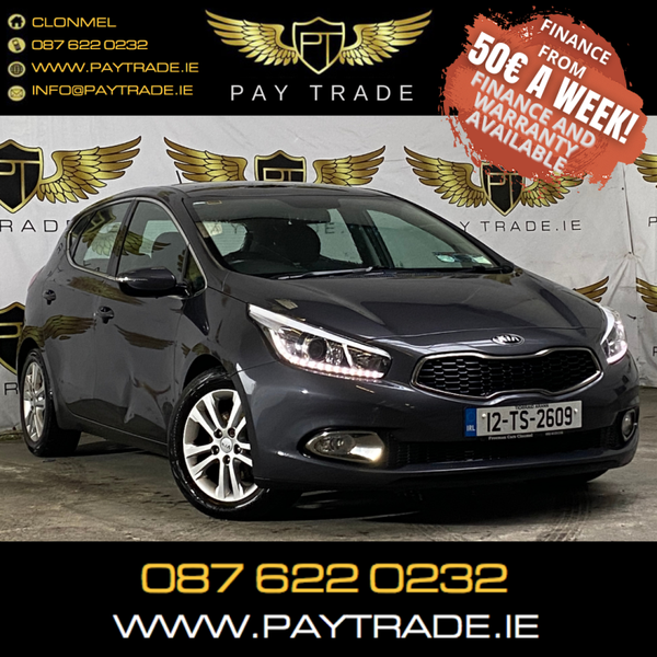 2012 KIA CEED ECODYNAMICS FINANCE WARRANTY