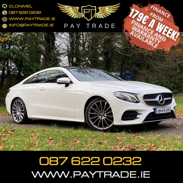 2018 MERCEDES-BENZ E220 COUPE FINANCE WARRANTY