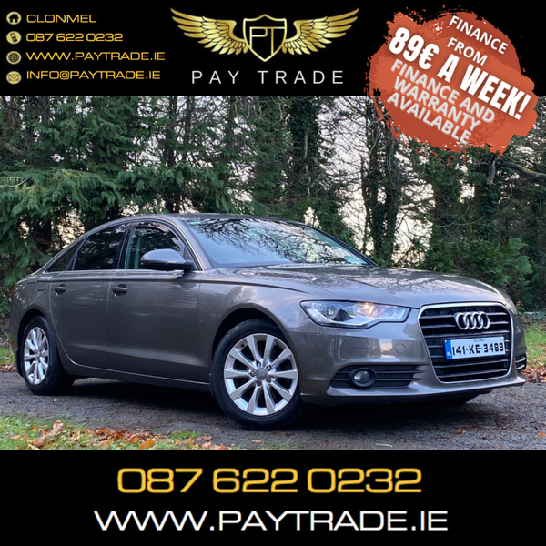 2014 AUDI A6 3.0 TDI 201 BHP AUTO FINANCE WARRANTY