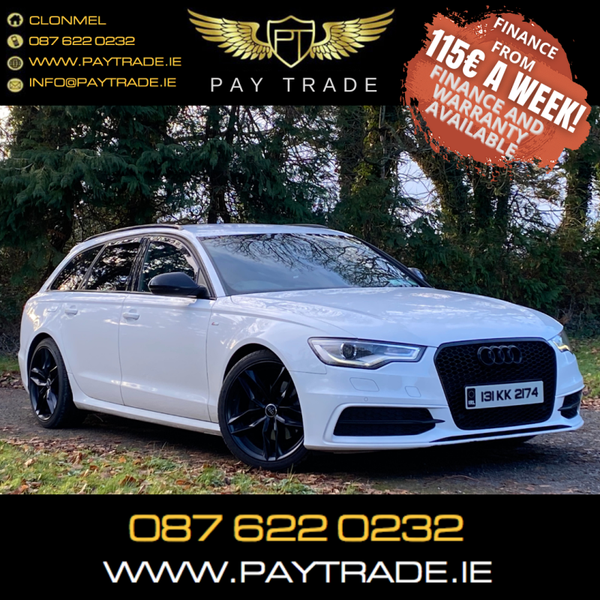 2013 AUDI A6 S-LINE AVANT AUTO FINANCE WARRANTY