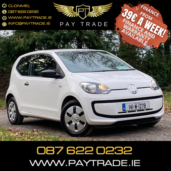 DEPOSIT TAKEN 2014 VOLKSWAGEN UP! LOW KMS EASY TO INSURE FINANCE